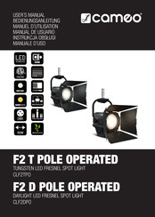 Cameo F2 T POLE OPERATED Manuel D'utilisation