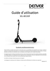 Denver SEL-80130F Guide D'utilisation