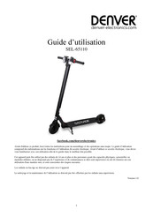 Denver SEL-65110 Guide D'utilisation