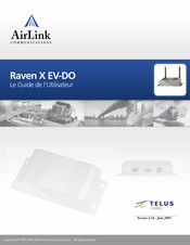 Airlink Raven X EV-DO Guide De L'utilisateur