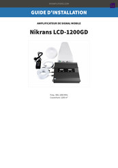 Nikrans LCD-1200GD Guide D'installation