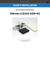 Nikrans LCD250-GSM+4G Guide D'installation