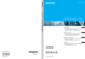 Sony BRAVIA KLV-V40A10E Mode D'emploi