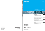 Sony BRAVIA KLV-V32A10E Mode D'emploi