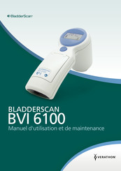Verathon BladderScan BVI 6100 Manuel D'utilisation Et De Maintenance