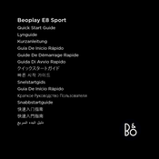 Bang & Olufsen Beoplay E8 Sport Guide De Démarrage Rapide