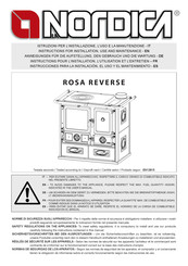 La Nordica Rosa Reverse Instructions Pour L'installation, L'utilisation Et L'entretien