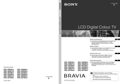 Sony BRAVIA KDL-40D26 Série Mode D'emploi