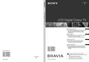 Sony BRAVIA KDL-32T26 Série Mode D'emploi
