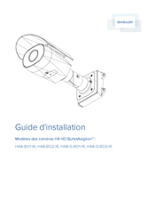 Avigilon H4A-BO1-IR Guide D'installation