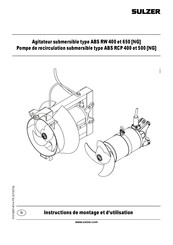 Sulzer ABS RW 650 NG Instructions De Montage Et D'utilisation