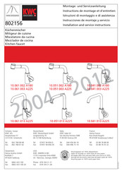 KWC 10.051.003 A225 Instructions De Montage Et D'entretien