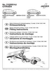 Jaeger 21030514J Instructions De Montage