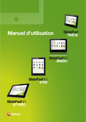 MEMUP SlidePad 704CE Manuel D'utilisation