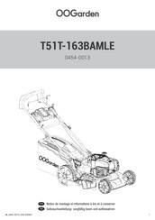 Oogarden T51T-163BAMLE Notice De Montage Et Informations À Lire Et À Conserver