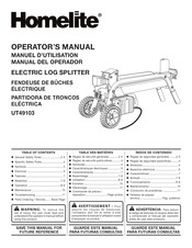 Homelite UT49103 Manuel D'utilisation