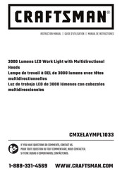 Craftsman CMXELAYMPL1033 Guide D'utilisation