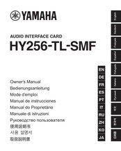 Yamaha HY256-TL-SMF Mode D'emploi