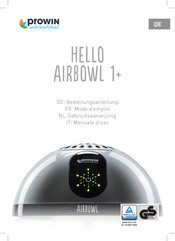 proWIN AIRBOWL 1+ Mode D'emploi