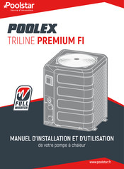 Poolex TRILINE PREMIUM FI Manuel D'installation Et D'utilisation