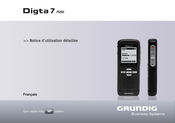 Grundig Digta 7 push Notice D'utilisation Detaillee