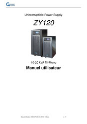 Gtec ZY120 Manuel Utilisateur