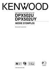 Kenwood DPX502U Mode D'emploi