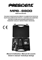PRESIDENT MPB-8800 Manuel D'utilisation