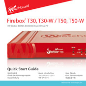 Watchguard Firebox T50-W Guide De Démarrage Rapide