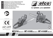 Efco MT 4100SP Manuel D'utilisation Et D'entretien
