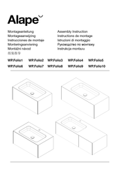 Alape WP.Folio10 Instructions De Montage