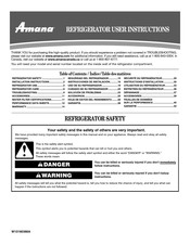 Amana W10180388A Instructions D'utilisation