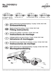 Jaeger 21010521J Instructions De Montage