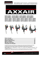 AXXAIR SATO-170E44 Mode D'emploi