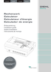 Diehl Metering DMDE-CE 145/8 Guide D'installation