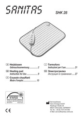 Sanitas SHK 28 Mode D'emploi