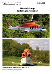 Vario Helicopter Agusta AW139 Instructions De Montage
