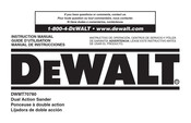 DeWalt DWMT70780 Guide D'utilisation