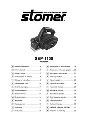 Stomer Professional SEP-1100 Mode D'emploi
