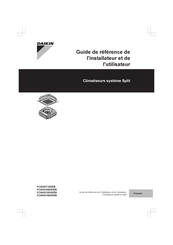 Daikin FCAHG125GVEB Guide De Référence De L'installateur Et De L'utilisateur