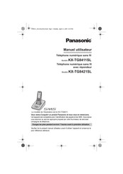 Panasonic KX-TG8411SL Manuel Utilisateur