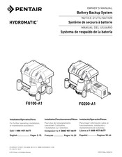 Pentair Hydromatic FG200-A1 Notice D'utilisation