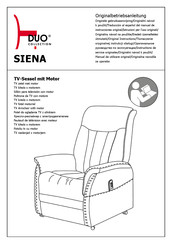 Duo Collection SIENA Instructions De Service