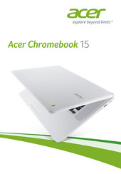 Acer Chromebook 15 Mode D'emploi
