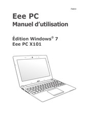 Asus Eee PC X101 Meego Édition Manuel D'utilisation