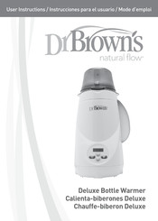 DrBrowns Natural Flow Chauffe-biberon Deluxe Mode D'emploi