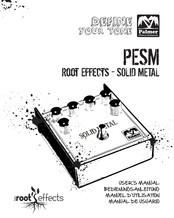 Palmer PESM Solid Metal Manuel D'utilisation