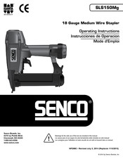 Senco SLS150Mg Mode D'emploi