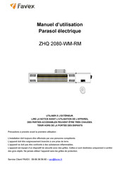 favex ZHQ 2080-WM-RM Manuel D'utilisation