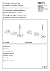 KEUCO Edition 400 51530 010500 Instructions De Montage Et Mode D'emploi